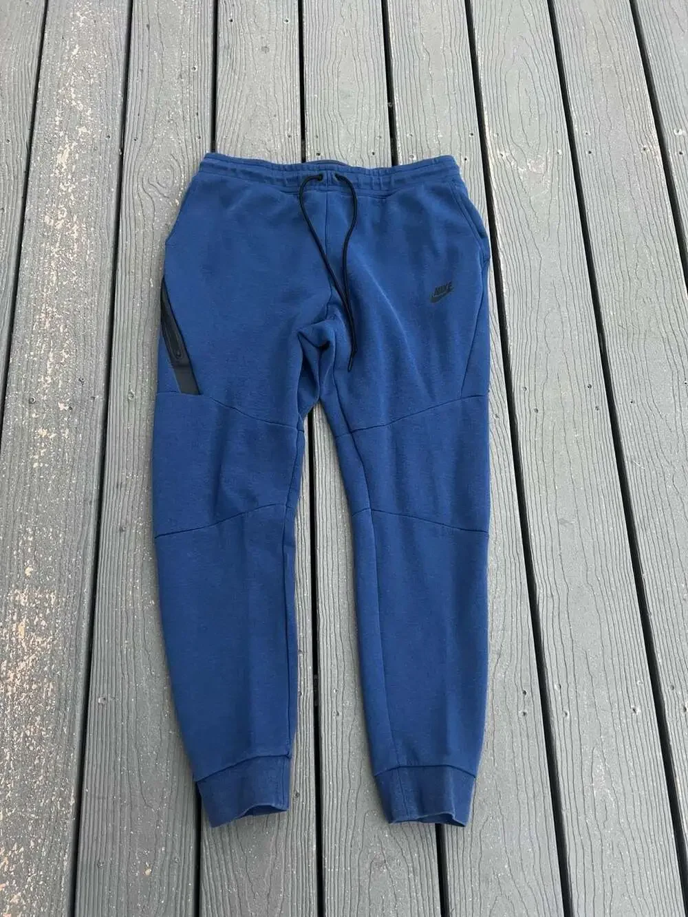 Nike Sportswear Tech Fleece Full-Zip Hoodie and Sweat Pants Set in Midnight Navy